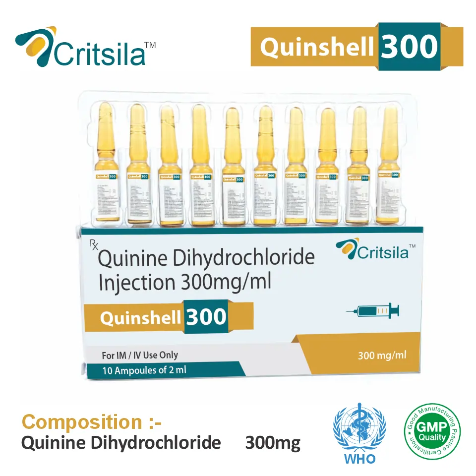 Quinine 300mg injection best price for pharma franchise
